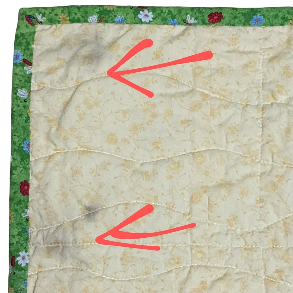 Handmade baby child's quilt patch work dogs pets unisex boy girl 46*42